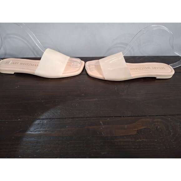 NWOB Stuart Weitzman Summer Slide in Rosewood/Size 6B - Picture 4 of 9